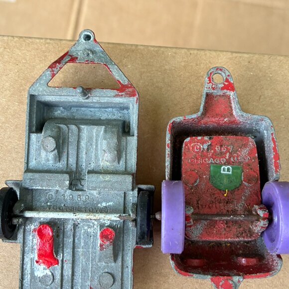 Vintage TOOTSIETOY Tootsie Toy Deuce Half Truck & Trailer Army 1960's 1970's Lot - Picture 10 of 10